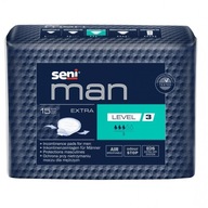 Seni Man Extra Level 3 vložky pre mužov, 15 ks