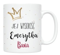 Hrnčekový darček k DÔCHODKOVÉMU DÔCHODKU JEJ VÝSOSŤ DÔCHODOK + MENO Hrnčekový darček k DÔCHODKOVÉMU DÔCHODKU JEJ VÝSOSŤ DÔCHODOK + MENO