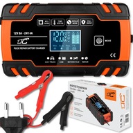 VÝKONNÁ NABÍJAČKA BATÉRIÍ LCD 12V 8A - 24V 4A VÝKONNÁ NABÍJAČKA BATÉRIÍ LCD 12V 8A - 24V 4A