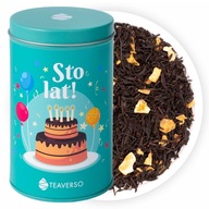 Earl Grey citrónový čierny listový čaj 90g plechovka Earl Grey citrónový čierny listový čaj 90g plechovka