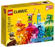 LEGO CLASSIC BLOCKS 11017 KREATÍVNE MONSTERY LEGO CLASSIC BLOCKS 11017 KREATÍVNE MONSTERY