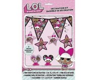 LOL SURPRISE GIRLAND SET NARODENINOVÝ BANNER 7 PRVKOV LOL SURPRISE GIRLAND SET NARODENINOVÝ BANNER 7 PRVKOV