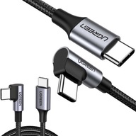 UGREEN KRÁTKY USB TYP-C KÁBEL 0,5 M ČIERNA 50 CM UHEL 90 STUPŇOV PD 60W UGREEN KRÁTKY USB TYP-C KÁBEL 0,5 M ČIERNA 50 CM UHEL 90 STUPŇOV PD 60W
