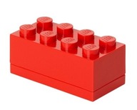 LEGO Nádoba 8 MINI Brick Box ČERVENÁ