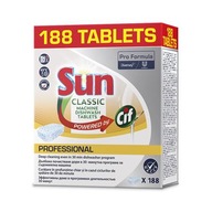 SUN PRO Tablety do umývačky riadu 188 ks SUN PRO Tablety do umývačky riadu 188 ks