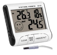 METEOROLOGICKÁ STANICA POČASIE TEPLOMER HYGROMETER SNÍMAČ METEOROLOGICKÁ STANICA POČASIE TEPLOMER HYGROMETER SNÍMAČ