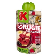 Kubuś Mousse Druhé raňajky Malina + krupica Kubuś Mousse Druhé raňajky Malina + krupica