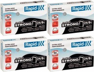 RAPID SUPER SILNÉ sponky 24/8+ 1000 kusov x 4 RAPID SUPER SILNÉ sponky 24/8+ 1000 kusov x 4