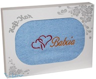 UTERÁK S VÝŠIVKOU KU DŇU MATIEK 70x140 DARČEK BABIČKA UTERÁK S VÝŠIVKOU KU DŇU MATIEK 70x140 DARČEK BABIČKA