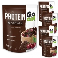 Granola Go On Protein Brownie a čerešňa 300 g x 5