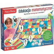 MATEMATICKÁ VÝCHOVA HRA 6+ CLEMENTONI UČÍM SA HRANÍM MATEMATICKÁ VÝCHOVA HRA 6+ CLEMENTONI UČÍM SA HRANÍM