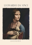 LEONARDO DA VINCI LADY S VYMAZOM 40x50cm #402 LEONARDO DA VINCI LADY S VYMAZOM 40x50cm #402