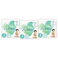 Plienky Pampers Harmonie 3 Midi 3x31 ks