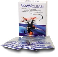 MultiCLEAN 5x 5g - prípravok na čistenie zubných protéz