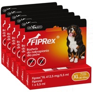 Fiprex Krople extra veľké psy XL 40-55kg SET na 6 mesiacov Fiprex Krople extra veľké psy XL 40-55kg SET na 6 mesiacov