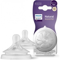 AVENT Response Bottle cumlík 2ks 0m č.1 AVENT Response Bottle cumlík 2ks 0m č.1