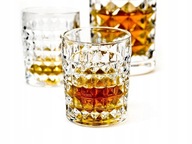 Krištáľové poháre na whisky BOHEMIA DIAMOND 6 ks.