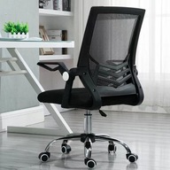 Ergonomická otočná kancelárska stolička, látková stolička