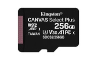 Karta KINGSTON 256 GB Canvas Select Plus microSDXC