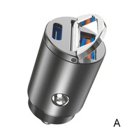 30W mini stealth adaptér do auta QC3.0 rýchly 30W mini stealth adaptér do auta QC3.0 rýchly
