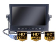 4-kanálový AHD 7" monitor s funkciou nahrávania DVR 4-kanálový AHD 7" monitor s funkciou nahrávania DVR