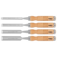 SADA DLÁTOK 4 KS 6 12 18 24 MM RÚČKA DREVENÁ SADA DLÁTOK 4 KS 6 12 18 24 MM RÚČKA DREVENÁ