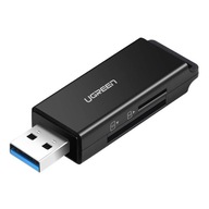 Čítačka pamäťových kariet UGREEN CM104 SD/microSD USB 3.0 (čierna)