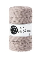 Paličkovaná šnúra Macrame 3mm 100m 3vrstvá perlová Paličkovaná šnúra Macrame 3mm 100m 3vrstvá perlová