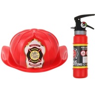 set HASIČ HASIČ a PRILBA helma TOYS kostým set HASIČ HASIČ a PRILBA helma TOYS kostým