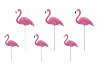 Aloha flamingo toppery 6 ks. 15-23,5 cm | KPT14 Aloha flamingo toppery 6 ks. 15-23,5 cm | KPT14