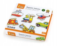 Detské hračky Drevené magnety Viga vozidlá