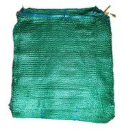 Rašlové vrecia 10kg Zelené 32x56cm - 100 ks Rašlové vrecia 10kg Zelené 32x56cm - 100 ks