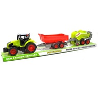 112150 TRAKTOR S 2 POĽNOHOSPODÁRSKYMI STROJMI 112150 TRAKTOR S 2 POĽNOHOSPODÁRSKYMI STROJMI