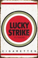 Ozdobné cigarety Lucky Strike s plaketou Ozdobné cigarety Lucky Strike s plaketou