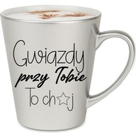 PLNÝ SILVER LATTE HRNÍČEK VALENTÍNSKY DARČEK HVIEZDY BLÍZKO VÁS SHIT PLNÝ SILVER LATTE HRNÍČEK VALENTÍNSKY DARČEK HVIEZDY BLÍZKO VÁS SHIT