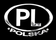 NÁLEPKA TETOVACÍ ODZNAK NA AUTO PL FÓLIA POĽSKO NIKEL 6,5 x 4 cm NÁLEPKA TETOVACÍ ODZNAK NA AUTO PL FÓLIA POĽSKO NIKEL 6,5 x 4 cm