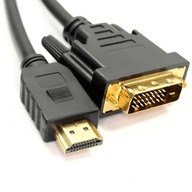 Kábel HDMI - DVI kábel 5m New Lanberg Kábel HDMI - DVI kábel 5m New Lanberg