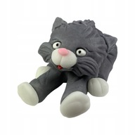 CAT sugar kitty šedá dekorácia na narodeninovú tortu CAT sugar kitty šedá dekorácia na narodeninovú tortu