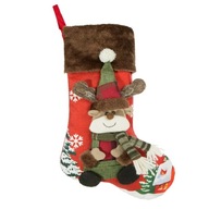 Ponožka na darčekovú tašku SWEET REINDEER 3D 28x53 Ponožka na darčekovú tašku SWEET REINDEER 3D 28x53