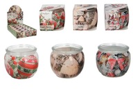 CANDLE Vonné sviečky mix 3 ZIMNÝCH vôní CANDLE Vonné sviečky mix 3 ZIMNÝCH vôní