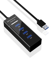 USB HUB SPLITTER PRE 4 USB 3.0 5Gb/s PORTY