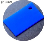 Plexisklo Modré 3mm formát 600x400mm