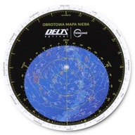 Otočná mapa oblohy Delta Optical vodotesná Otočná mapa oblohy Delta Optical vodotesná