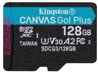 KINGSTON 128 GB micro SD XC C10 UHS-3 V30 A2 170 MB