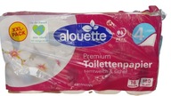 Toaletný papier 4 vrstvy 16 roliek Alouette