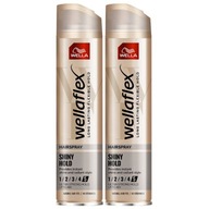 Lak na vlasy Wellaflex Shiny Hold 250 ml x2 Lak na vlasy Wellaflex Shiny Hold 250 ml x2