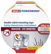 Montážna páska TESA POWERBOND, priehľadná Montážna páska TESA POWERBOND, priehľadná