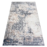 PROTIŠMYKOVÝ UMÝVACÍ KOBEREC 80x150 ORNAMENT béžová #I103