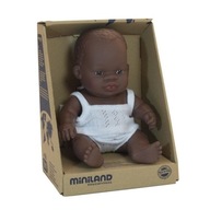 Bábika africký chlapec Miniland Baby 21 cm