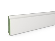 Biela soklová lišta MALU 100 WR MDF 100x16 Biela soklová lišta MALU 100 WR MDF 100x16